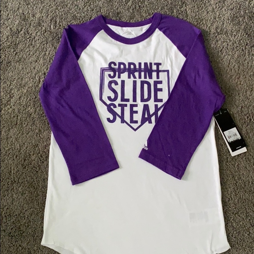 Girls 3/4 sleeve t-shirt